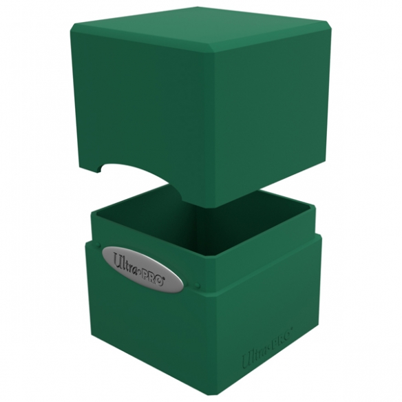 Satin Cube - Forest Green - Ultra Pro Deck Box