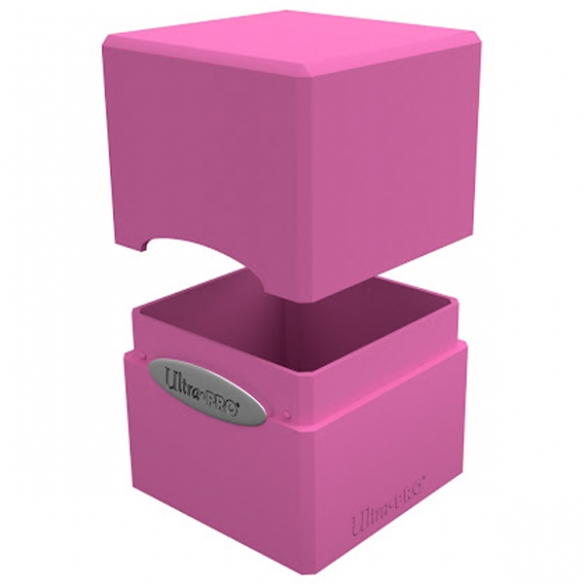 Satin Cube - Hot Pink - Ultra Pro Deck Box