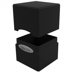 Satin Cube - Jet Black - Ultra Pro Deck Box 2