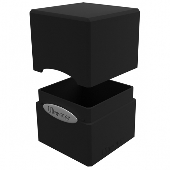 Satin Cube - Jet Black - Ultra Pro Deck Box