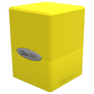 Satin Cube - Lemon Yellow - Ultra Pro Deck Box