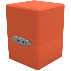 Satin Cube - Pumpkin Orange - Ultra Pro Deck Box