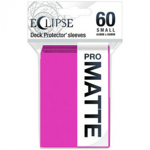 Small Japanese - PRO-Matte Eclipse - Matte Rosa (60 Bustine) - Ultra Pro Bustine Protettive