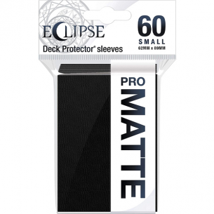 Small Japanese - PRO-Matte Eclipse - Matte Jet Black (60 Bustine) - Ultra Pro Bustine Protettive