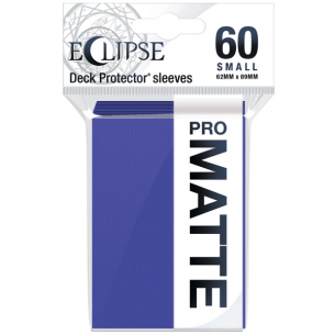 Small Japanese - PRO-Matte Eclipse - Matte Royal Purple (60 Bustine) - Ultra Pro Bustine Protettive