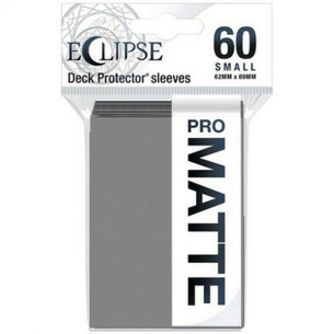 Small Japanese - PRO-Matte Eclipse - Matte Smoke Grey (60 Bustine) - Ultra Pro Bustine Protettive