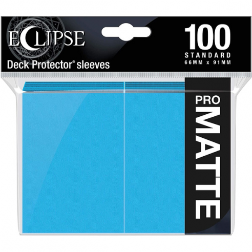 Standard - PRO-Matte Eclipse - Matte Sky Blue (100 Bustine) - Ultra Pro Bustine Protettive