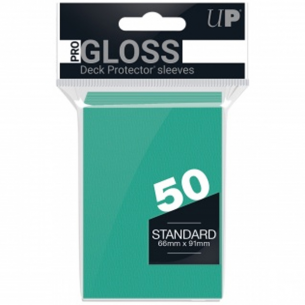 Standard - PRO-Gloss - Classic Aqua (50 Bustine) - Ultra Pro Bustine Protettive