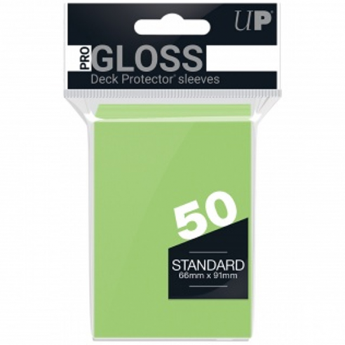 Standard - PRO-Gloss - Classic Lime Green (50 Bustine) - Ultra Pro Bustine Protettive