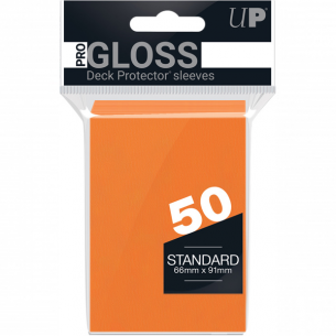 Standard - PRO-Gloss - Classic Orange (50 Bustine) - Ultra Pro Bustine Protettive