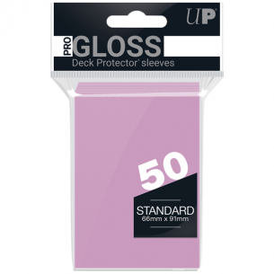 Standard - PRO-Gloss - Classic Pink (50 Bustine) - Ultra Pro Bustine Protettive