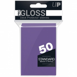 Standard - PRO-Gloss - Classic Purple (50 Bustine) - Ultra Pro Bustine Protettive