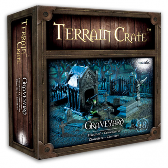 Terrain Crate - Graveyard Miniature