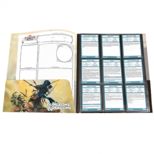 Class Folio con Sticker - Dungeons & Dragons - Guerriero - Ultra Pro Album 2