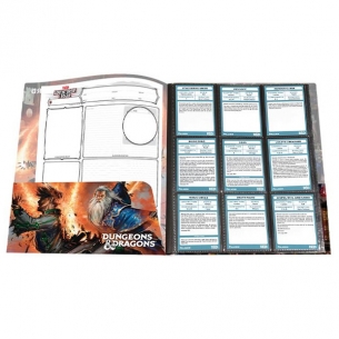 Class Folio con Sticker - Dungeons & Dragons - Mago - Ultra Pro Album 2
