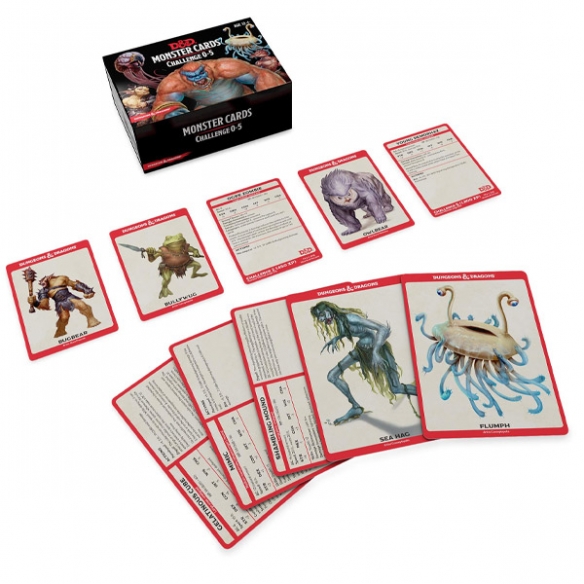 Dungeons & Dragons - Carte Mostro - Sfida 0-5 (ENG) Carte