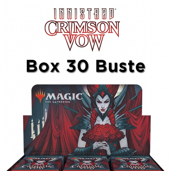 Innistrad: Crimson Vow - Set Booster Display da 30 Buste (ENG) Box di Espansione Magic: The Gathering