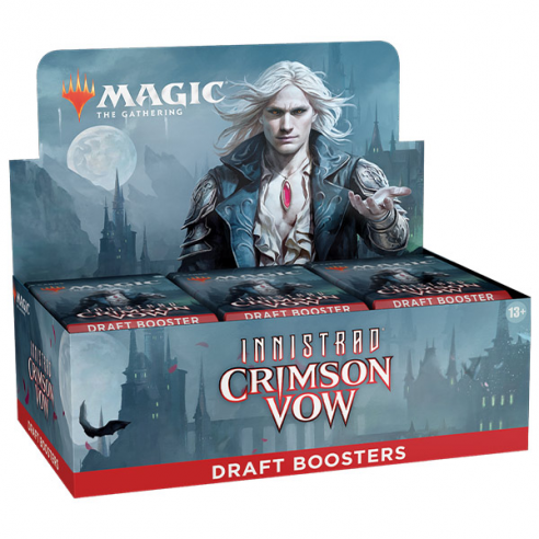 Innistrad: Crimson Vow - Draft Booster Display da 36 Buste (ENG) Box di Espansione Magic: The Gathering