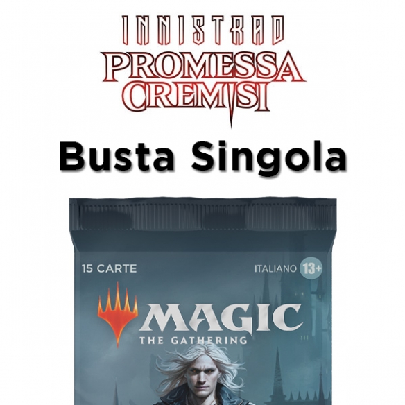 Innistrad: Promessa Cremisi - Draft Booster da 15 Carte (ITA) Bustine Singole Magic: The Gathering