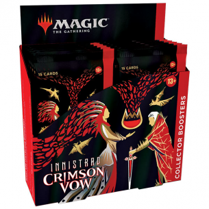 Innistrad: Crimson Vow - Collector Booster Display da 12 Buste (ENG) Box di Espansione Magic: The Gathering