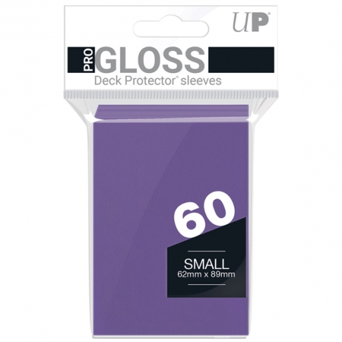 Small Japanese - PRO-Gloss - Classic Purple (60 Bustine) - Ultra Pro Bustine Protettive