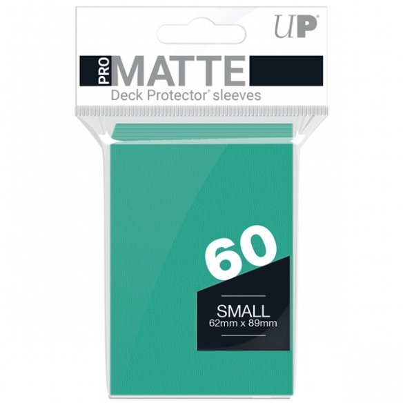 Small Japanese - PRO-Matte - Matte Aqua (60 Bustine) - Ultra Pro Bustine Protettive