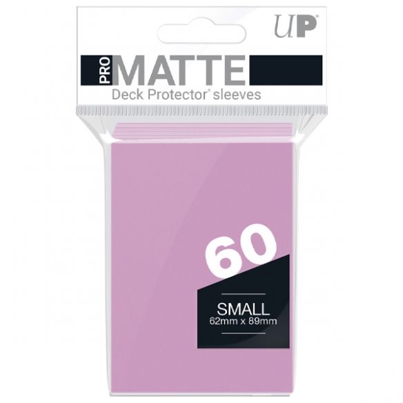 Small Japanese - PRO-Matte - Matte Pink (60 Bustine) - Ultra Pro Bustine Protettive
