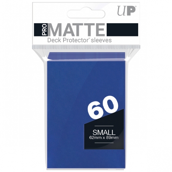 Small Japanese - PRO-Matte - Matte Blue (60 Bustine) - Ultra Pro Bustine Protettive