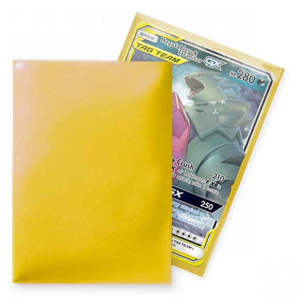 Standard - Matte Yellow (100 Bustine) - Dragon Shield Bustine Protettive