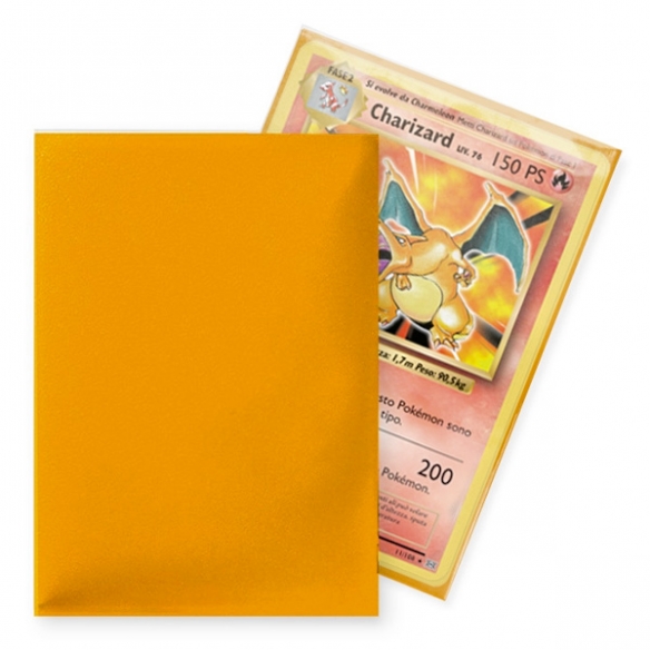 Standard - Matte Orange (100 Bustine) - Dragon Shield Bustine Protettive