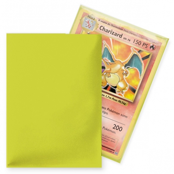 Standard - PRO-Matte - Matte Bright Yellow (50 Bustine) - Ultra Pro Bustine Protettive