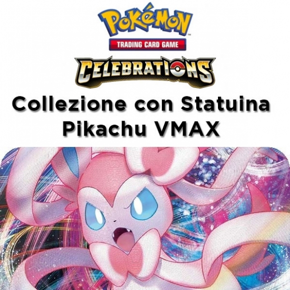 Celebrations - Collezione con Statuina - Pikachu VMAX (ENG) Collezioni
