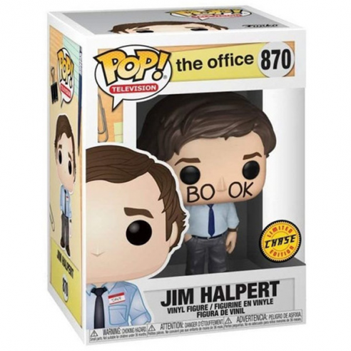 Funko Pop Television 870 - Jim Halpert - The Office (Chase) POP!