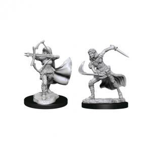 Nolzur's Marvelous Miniatures - Air Genasi Female Miniature Dungeons & Dragons