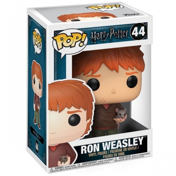 Funko Pop 44 - Ron with Scabbers - Harry Potter POP!