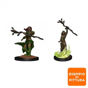Nolzur's Marvelous Miniatures - Human Druid Female Miniature Dungeons & Dragons 2