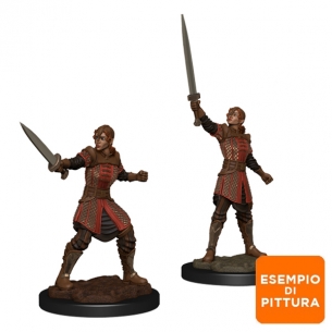 Critical Role Unpainted Miniatures - Human Female Dwendalian Empire Fighter Miniature Dungeons & Dragons 2
