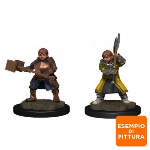 Critical Role Unpainted Miniatures - Dwarf Female Dwendalian Empire Fighter Miniature Dungeons & Dragons 2