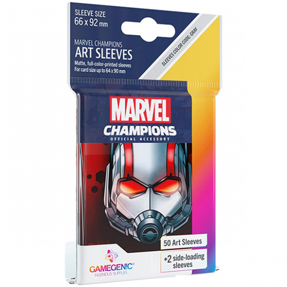 Standard - Marvel Champions Art Sleeves - Ant-Man (50+2 Bustine) - Gamegenic Marvel Champions LCG