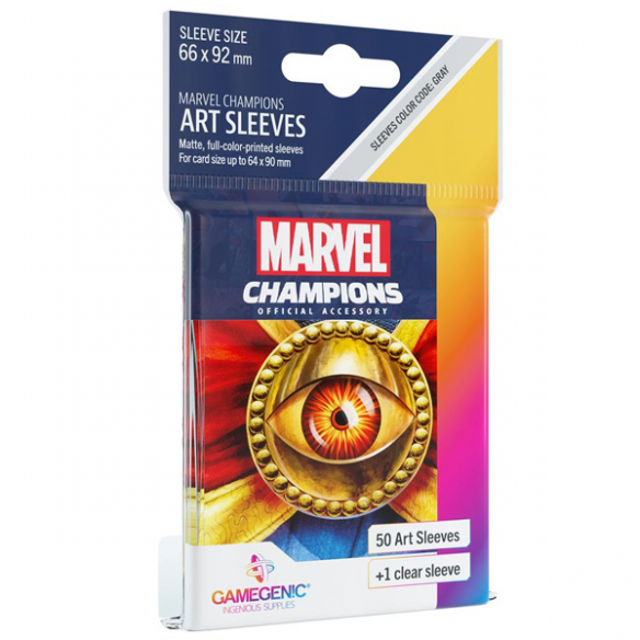 Standard - Marvel Champions Art Sleeves - Doctor Strange (50+1 Bustine) - Gamegenic Marvel Champions LCG