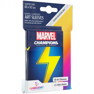 Standard - Marvel Champions Art Sleeves - Ms. Marvel (50+1 Bustine) - Gamegenic Marvel Champions LCG