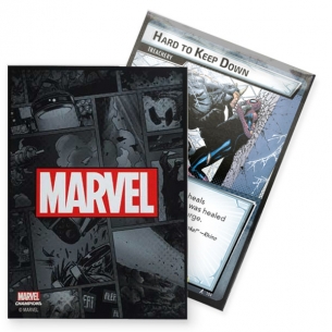 Standard - Marvel Champions Art Sleeves - Marvel Black (50+1 Bustine) - Gamegenic Marvel Champions LCG 2