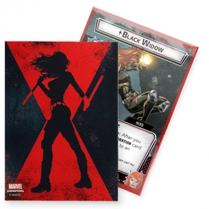 Standard - Marvel Champions Art Sleeves - Black Widow (50+1 Bustine) - Gamegenic Marvel Champions LCG 2