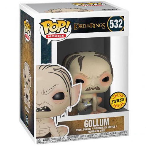 Funko Pop Movies 532 - Gollum - The Lord of the Rings (Chase) POP!