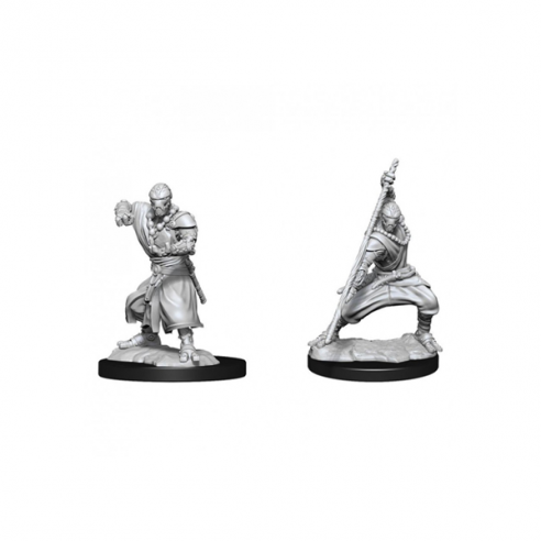 Nolzur's Marvelous Miniatures - Warforged Monk Miniature Dungeons & Dragons
