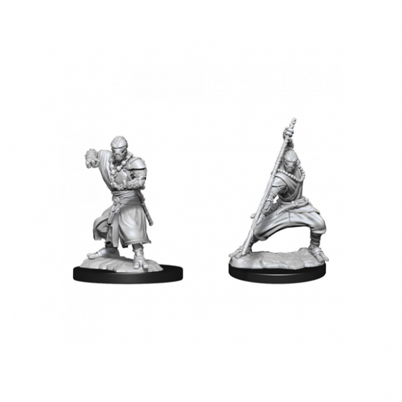 Nolzur's Marvelous Miniatures - Warforged Monk Miniature Dungeons & Dragons