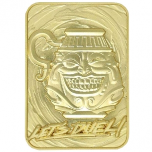 Yu-Gi-Oh! Carta 3D Placcata in Oro 24 Carati - Pot of Greed (Edizione Limitata) Altri Prodotti Yu-Gi-Oh! 2