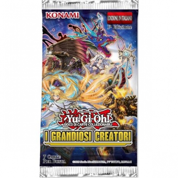 I Grandiosi Creatori - Busta 7 Carte (ITA - 1a Edizione) Bustine Singole Yu-Gi-Oh!