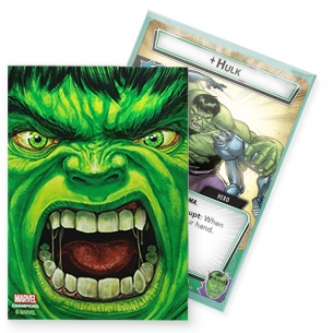Standard - Marvel Champions Art Sleeves - Hulk (50+1 Bustine) - Gamegenic Marvel Champions LCG 2