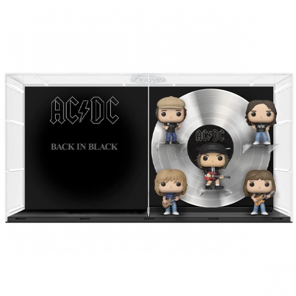 Funko Pop Albums 17 - Brian Johnson / Phil Rudd / Angus Young / Cliff Williams / Malcolm Young - Back in Black - AC/DC (Speci...